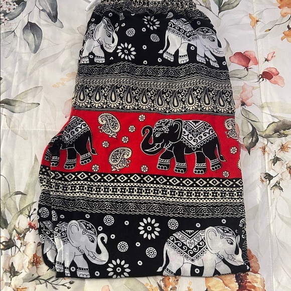 Pants - Elephant Print joggers. Size xl but measures more of a medium.